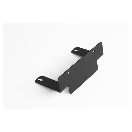 Fab Fours Vengeance Front License Plate Bracket 2 Stage Black Powder Coated Short l M2250-1