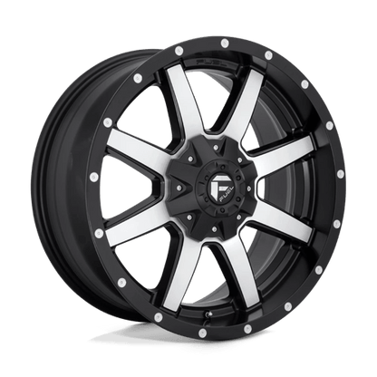 Fuel 1PC D537 MAVERICK MATTE BLACK MACHINED
