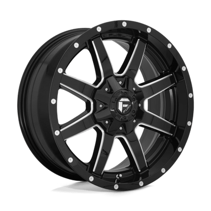 Fuel 1PC D610 MAVERICK GLOSS BLACK MILLED