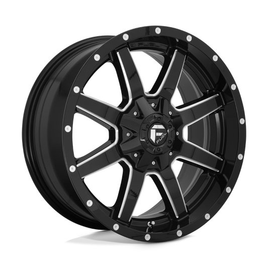 Fuel 1PC D610 MAVERICK GLOSS BLACK MILLED