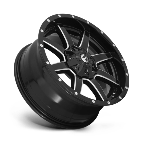 Fuel 1PC D610 MAVERICK GLOSS BLACK MILLED