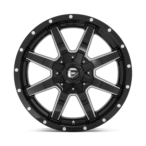 Fuel 1PC D610 MAVERICK GLOSS BLACK MILLED