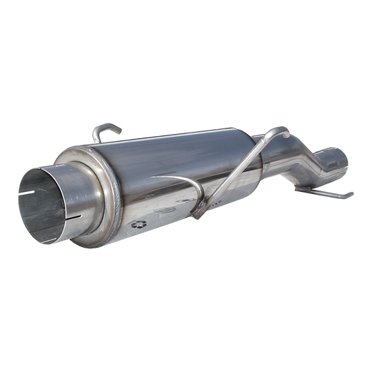 MBRP | High-Flow Muffler Assembly T409 Stainless Steel For 04-07 Dodge Ram Cummins 600/610 fits to stock only  | MK96116