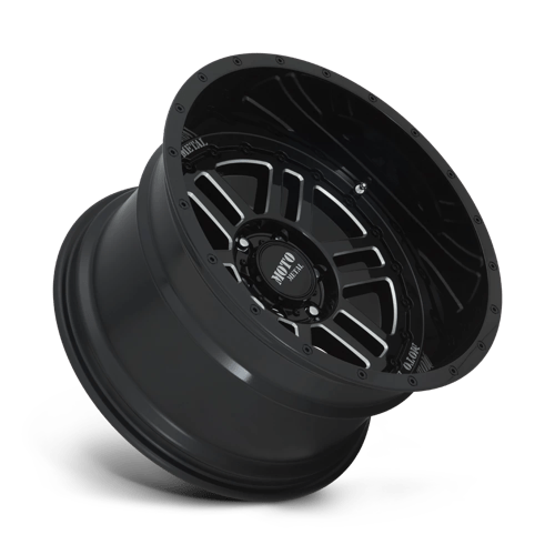 Moto Metal MO800 DEEP SIX GLOSS BLACK MILLED