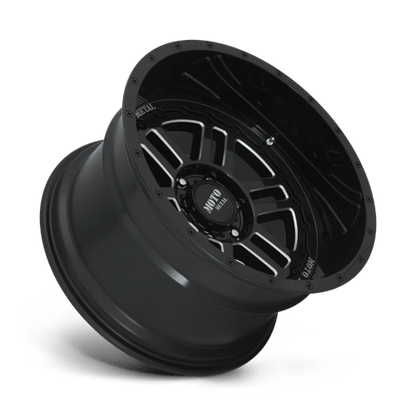 Moto Metal MO800 DEEP SIX GLOSS BLACK MILLED