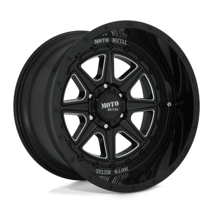 Moto Metal MO801 PHANTOM GLOSS BLACK MILLED