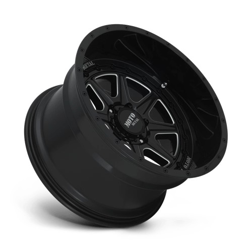 Moto Metal MO801 PHANTOM GLOSS BLACK MILLED