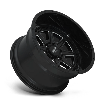 Moto Metal MO801 PHANTOM GLOSS BLACK MILLED