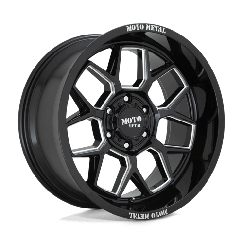 Moto Metal MO803 BANSHEE GLOSS BLACK MILLED
