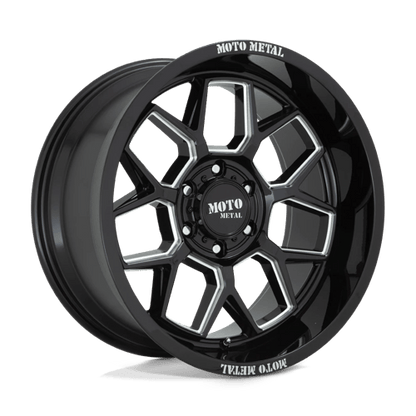 Moto Metal MO803 BANSHEE GLOSS BLACK MILLED