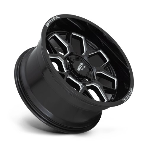 Moto Metal MO803 BANSHEE GLOSS BLACK MILLED