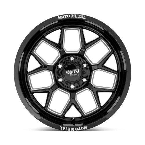 Moto Metal MO803 BANSHEE GLOSS BLACK MILLED