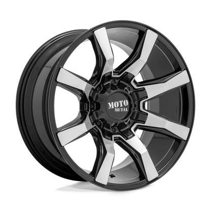 Moto Metal MO804 SPIDER GLOSS BLACK MACHINED