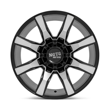 Moto Metal MO804 SPIDER GLOSS BLACK MACHINED