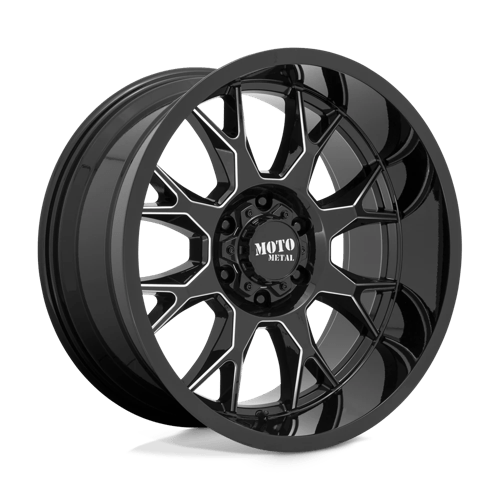 Moto Metal MO806 GLOSS BLACK MILLED