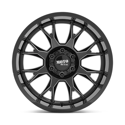 Moto Metal MO806 GLOSS BLACK MILLED