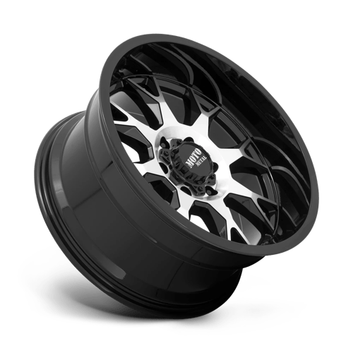 Moto Metal MO806 GLOSS BLACK MACHINED