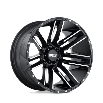 Moto Metal MO978 RAZOR SATIN BLACK MACHINED