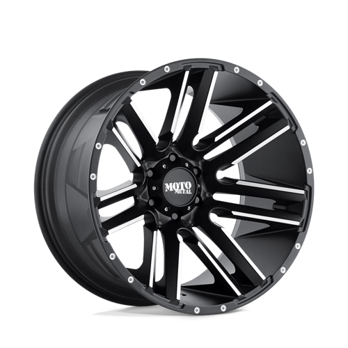 Moto Metal MO978 RAZOR SATIN BLACK MACHINED