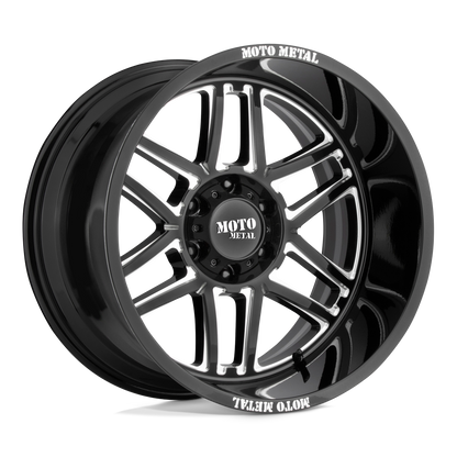 Moto Metal MO992 FOLSOM GLOSS BLACK MILLED