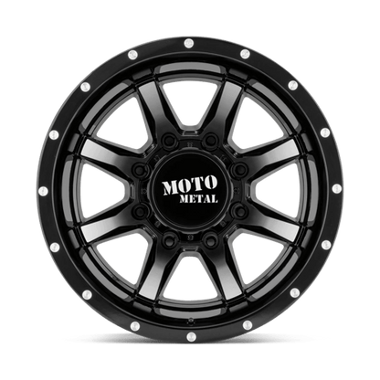 Moto Metal MO995 GLOSS BLACK MACHINED - REAR