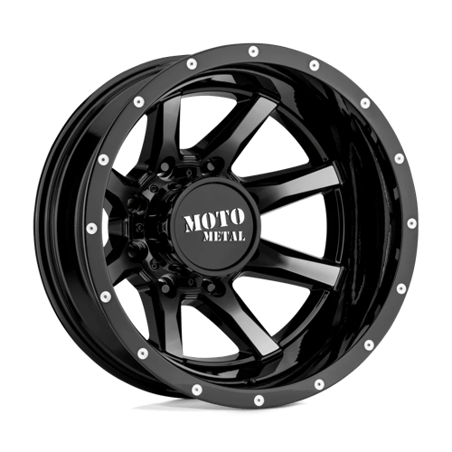Moto Metal MO995 GLOSS BLACK MACHINED - REAR