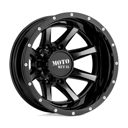 Moto Metal MO995 GLOSS BLACK MACHINED - REAR