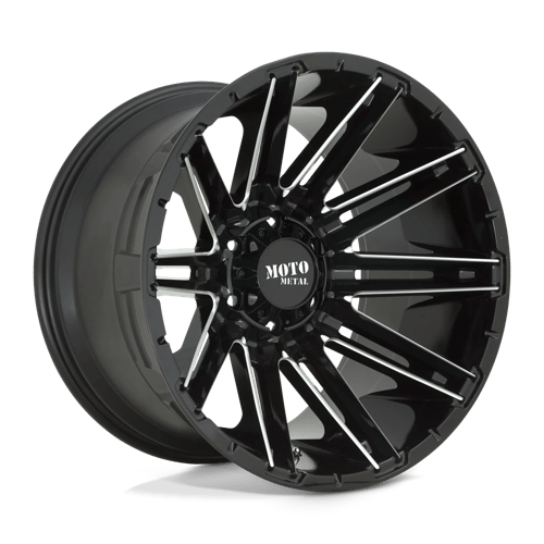 Moto Metal MO998 KRAKEN GLOSS BLACK MILLED