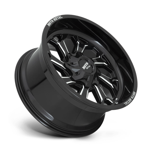 Moto Metal MO999 GLOSS BLACK MILLED