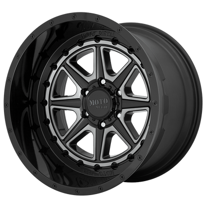 Moto Metal MO801 PHANTOM GLOSS BLACK WITH GRAY TINT