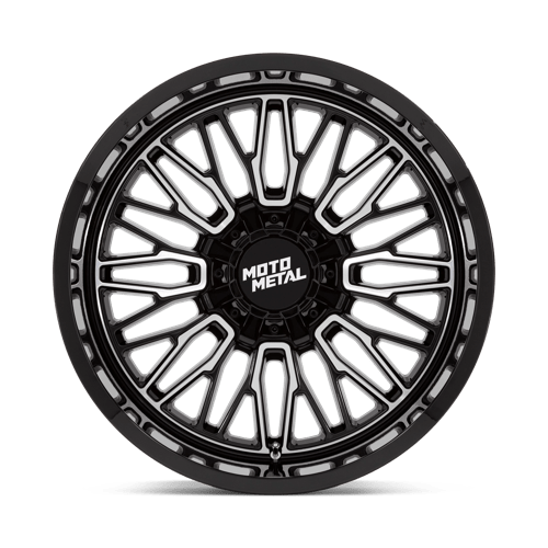 Moto Metal MO809 STINGER GLOSS BLACK MACHINED