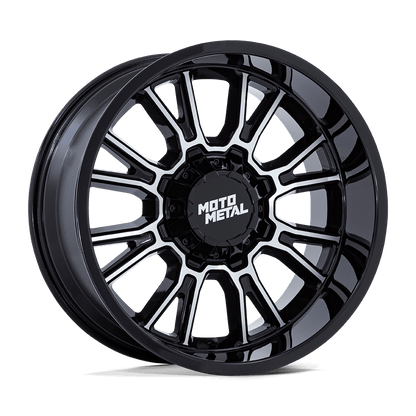 Moto Metal MO810 LEGACY GLOSS BLACK MACHINED