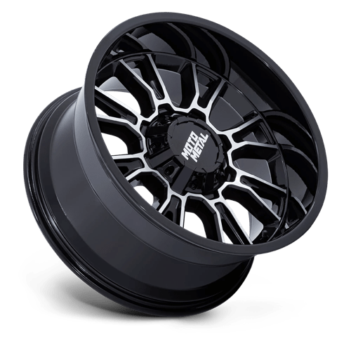 Moto Metal MO810 LEGACY GLOSS BLACK MACHINED