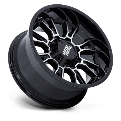 Moto Metal MO810 LEGACY GLOSS BLACK MACHINED