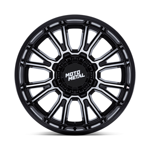 Moto Metal MO810 LEGACY GLOSS BLACK MACHINED
