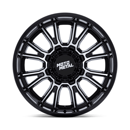 Moto Metal MO810 LEGACY GLOSS BLACK MACHINED