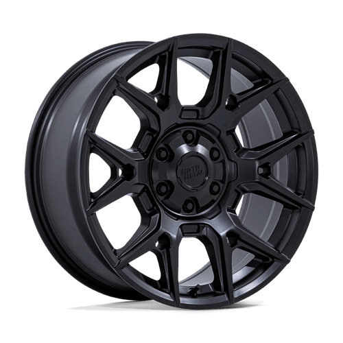 Moto Metal MO813 MASON Matte Black wheel showcasing modern split-spoke design and robust construction.