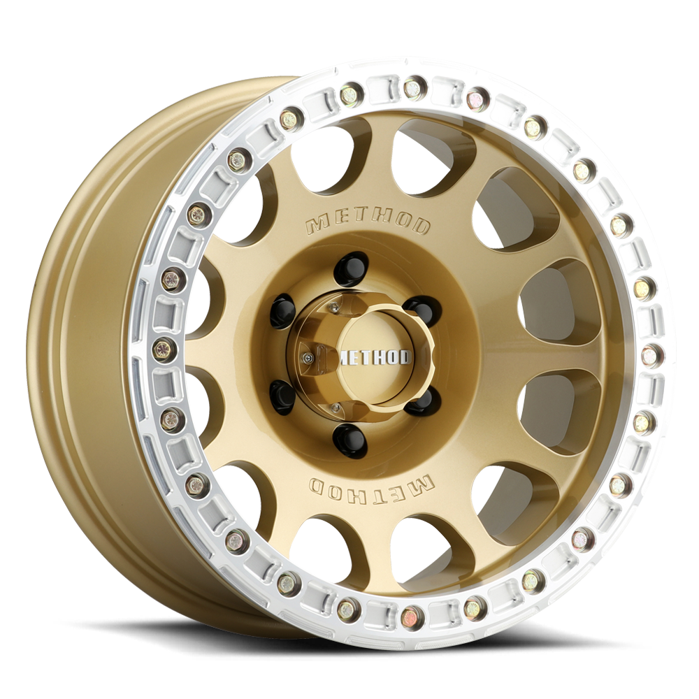 Method Race Wheels | Beadlock MR105  Gold