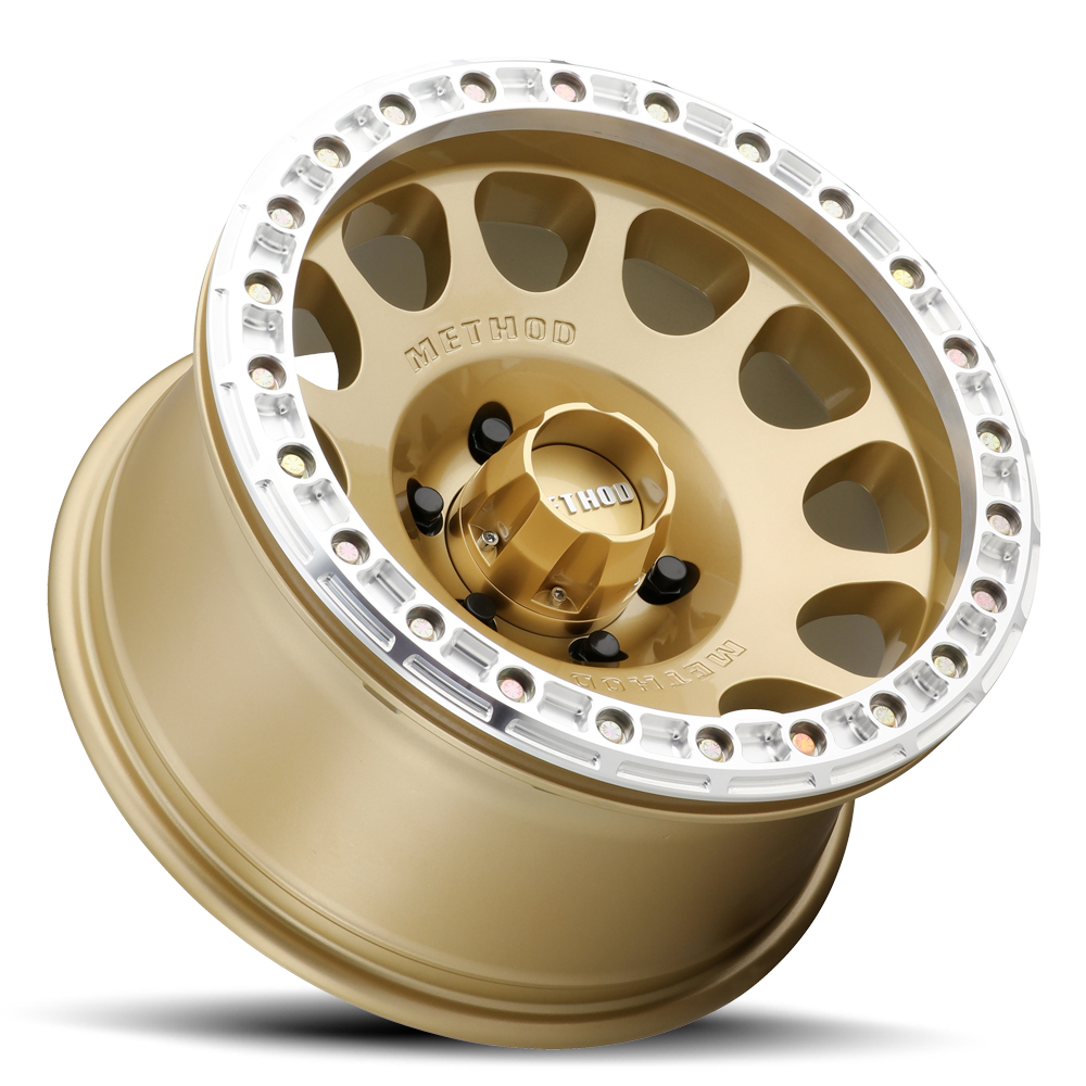 Method Race Wheels | Beadlock MR105  Gold