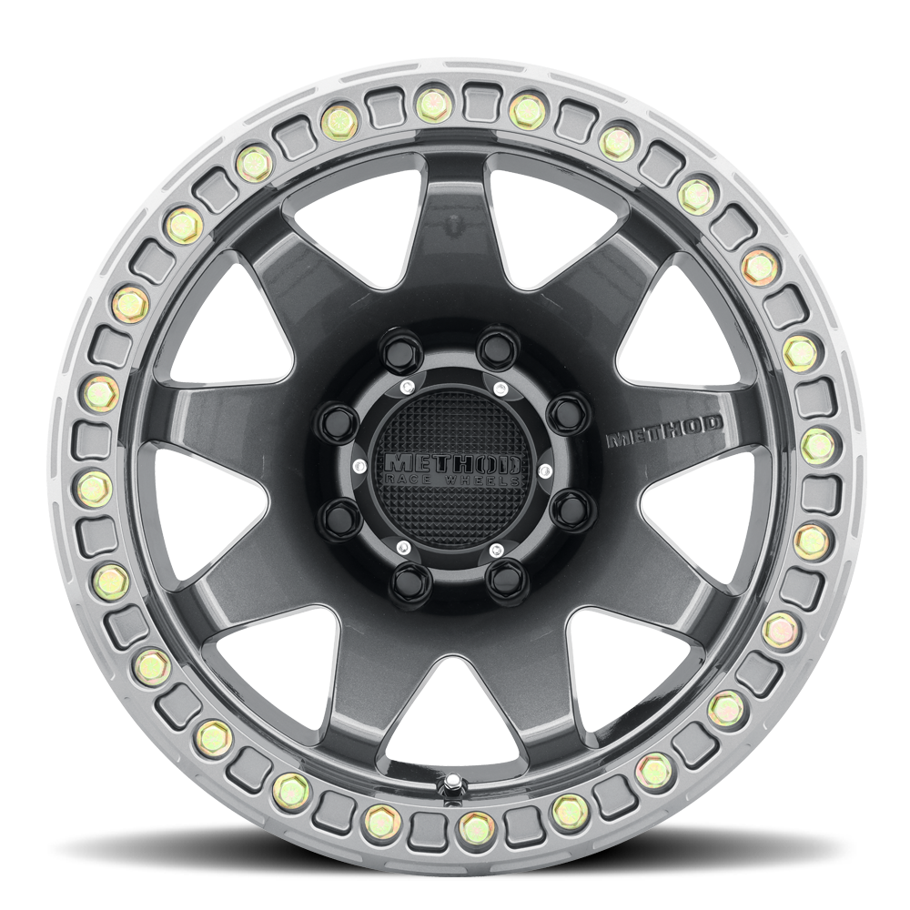 Method Race Wheels | MR108  Gloss Titanium