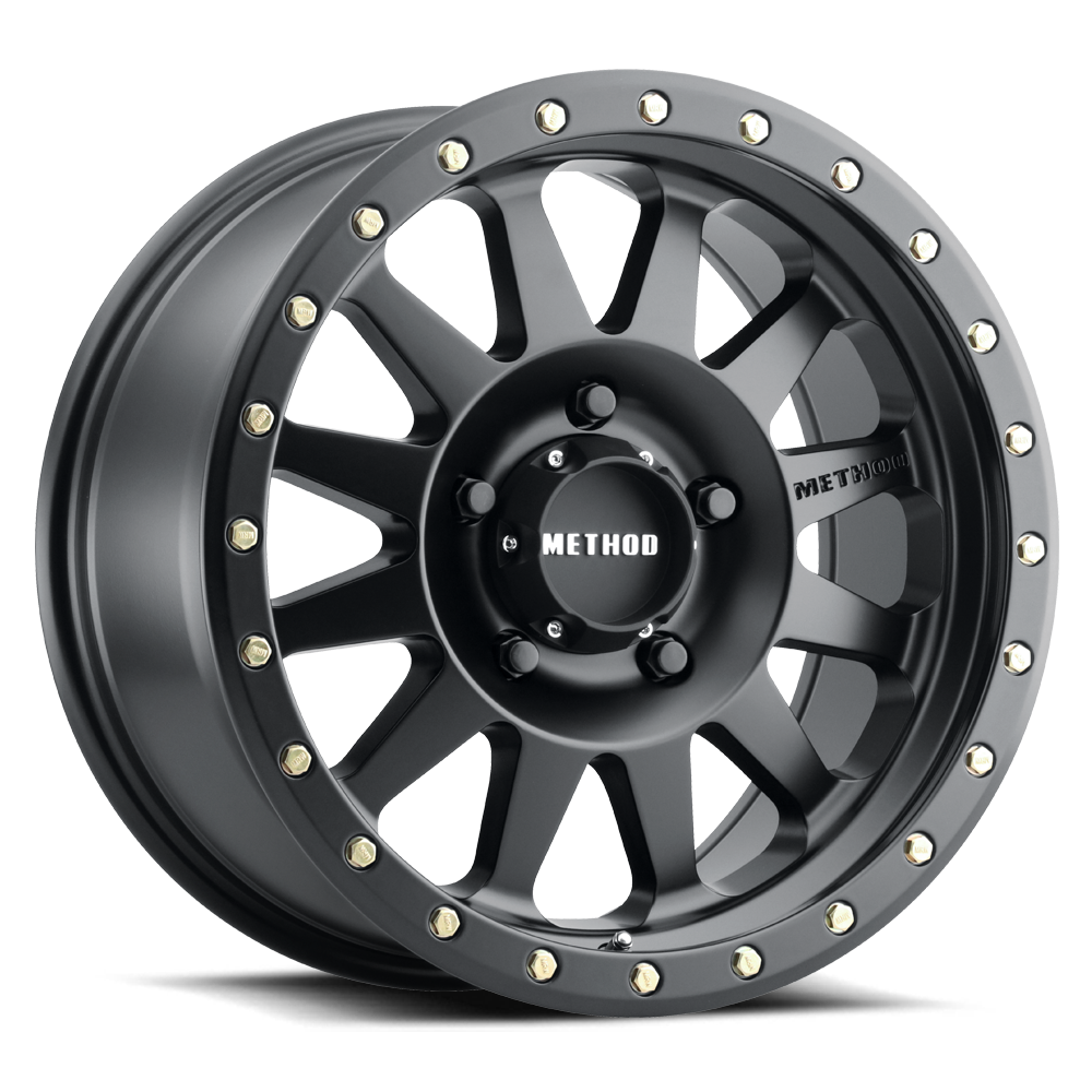 Method Wheels 304
Double Standard Matte Black