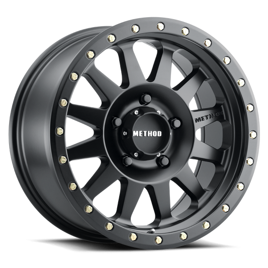 Method Wheels 304
Double Standard Matte Black