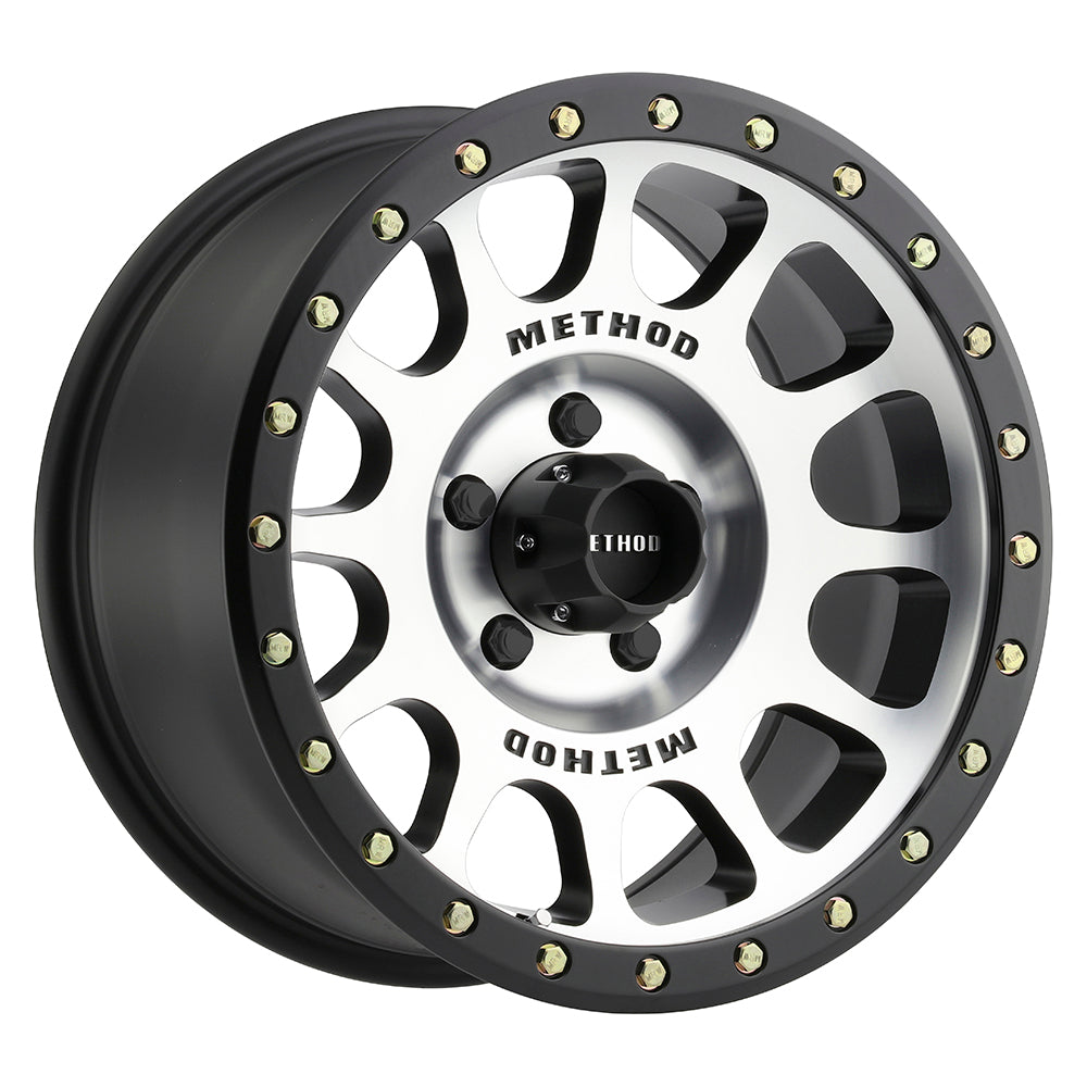 Method Wheels 305
NV Machined - Matte Black Lip