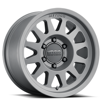 Method Race Wheels | Bead Grip MR703  Gloss Titanium