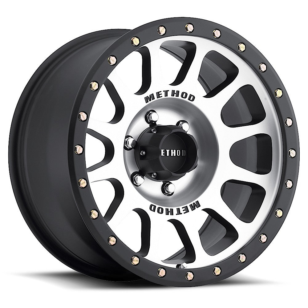 Method Wheels 305
NV Machined - Matte Black Lip