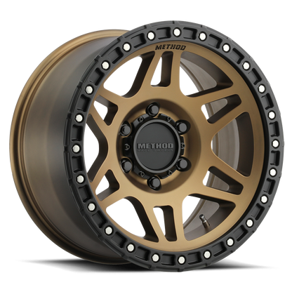 Method Wheels 312 Method Bronze® - Matte Black Lip