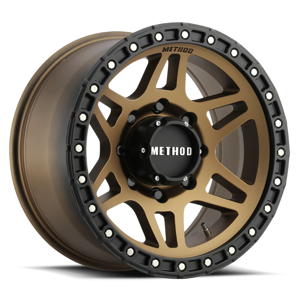 Method Wheels 312 Method Bronze® - Matte Black Lip