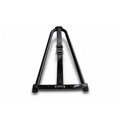 N-Fab | Textured Black Bed Mounted Tire Carrier w/Black Strap | BM1TCBK-TX