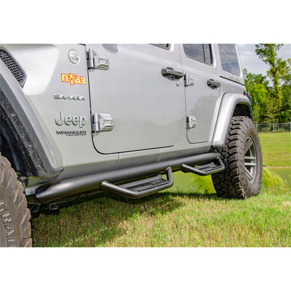 N-Fab | Podium LG-W2W (2 Steps)-20-24 Gladiator JT 4Dr-TX Blk | HPJ1980T-TX