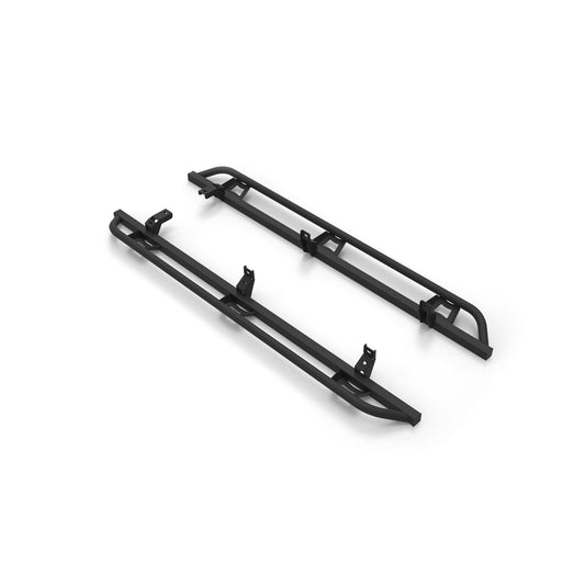 N-Fab | TrailSlider-Full Len (2 Steps)-21-24 Ford Bronco 4-Dr-TX Blk | TSF214B-TX
